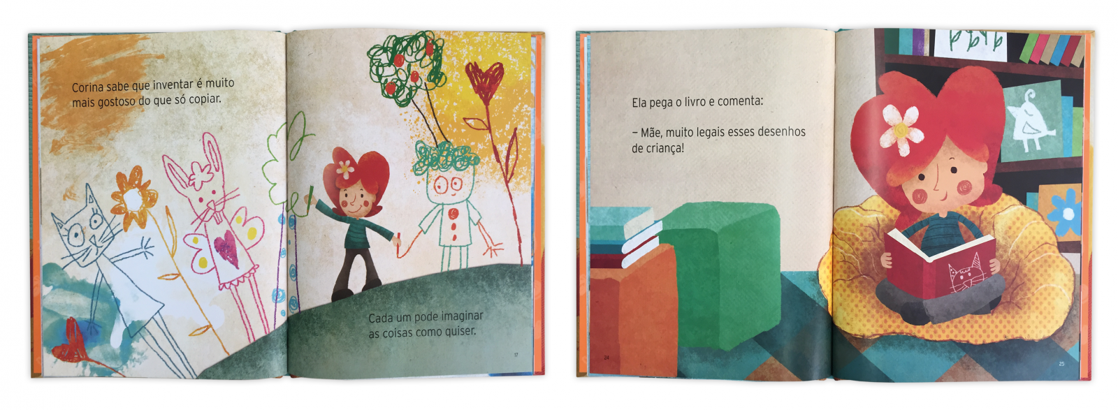 As cores de Corina